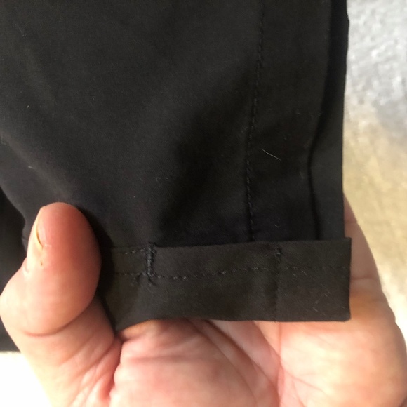 Eddie Bauer black size small woman’s polyester pants. Elastic waist , pockets - Picture 5 of 5